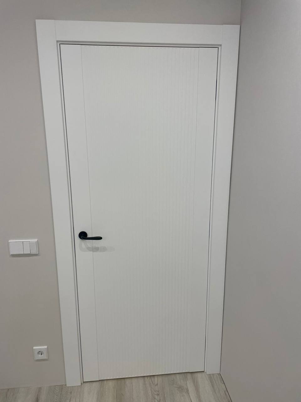 Белая матовая дверь Profil Doors